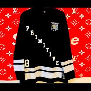 Primitive Skate Co. Hockey Jersey Vintage XXL Black/White